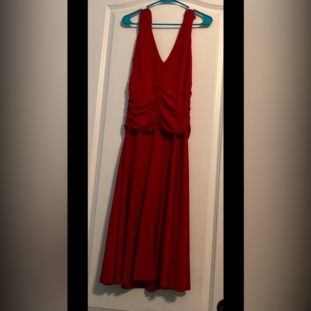 Red Moda International Dress *RARE FIND* - Picture 2 of 3